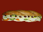 Sardelová bageta celozrná
